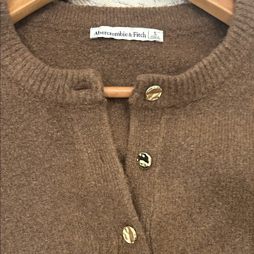 Abercrombie & Fitch Women's Cardigan Sweater S - Picture 3 of 5